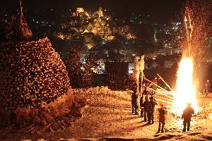 Weihnachtsfackeln in Altensteig